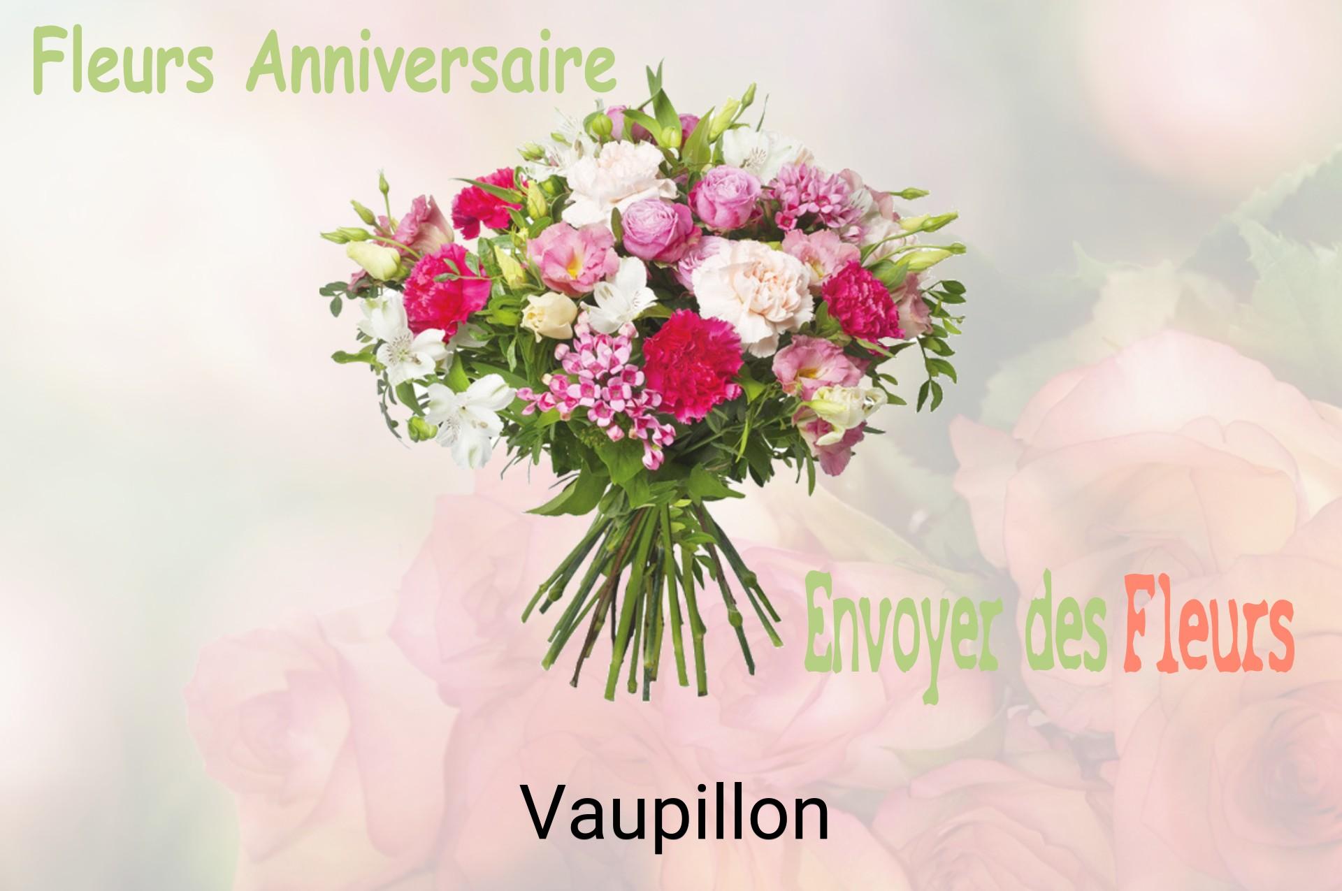 Bouquet de fleurs d’anniversaire livré à Vaupillon